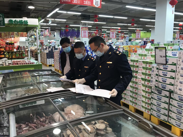 筑牢防線，守護安全——將樂縣局多措并舉強化進口冷鏈食品銷售環節防控