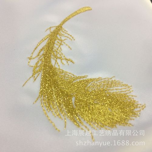 進口電腦刺繡廠家定做logo接單 立體繡花加工廠繡字成衣服裝裁片